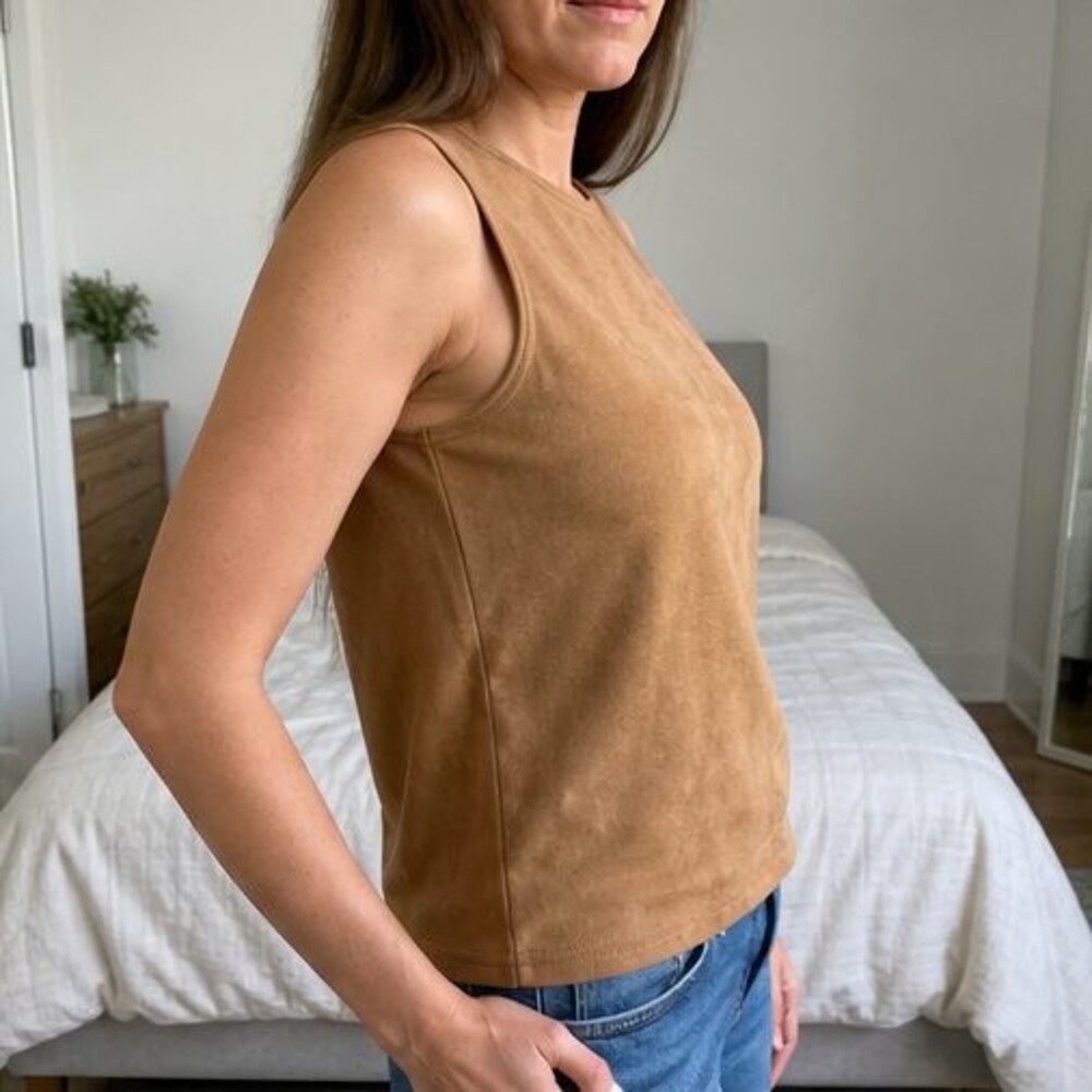 Charcoal Ruffle Blouse - Picture 3 of 6